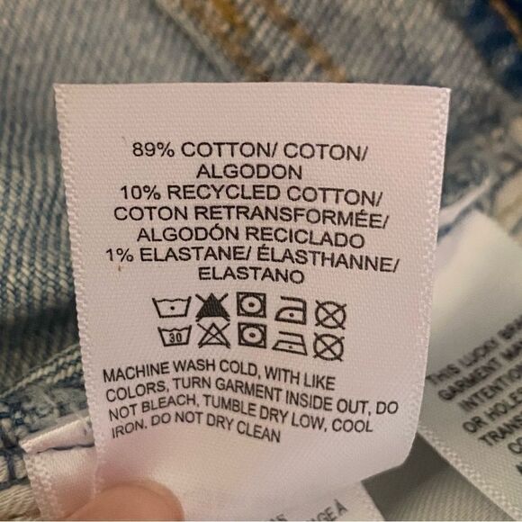 Lucky Brand Boy Mid Rise Relaxed Straight Jeans Size 12 - Picture 7 of 12